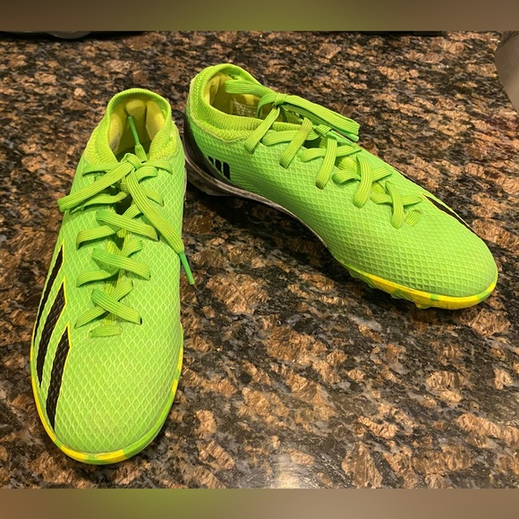 Adidas Unisex Child X Speedportal.3 Turf Soccer Cleats Size 3 1/2 - Picture 2 of 6